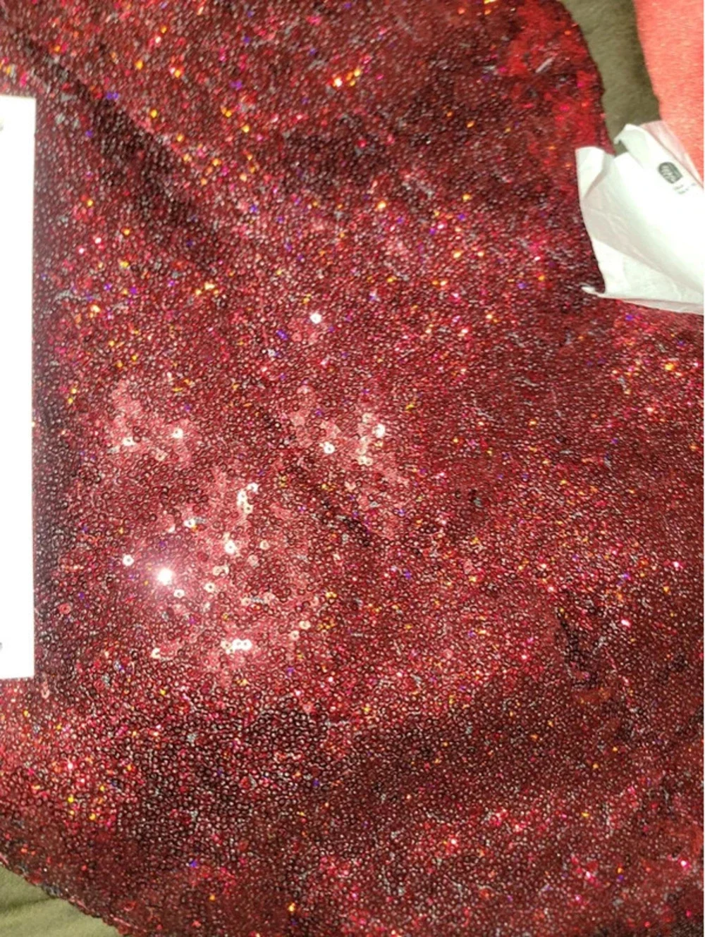 Bundle lip pillow / 2 Isaac Miztahi lip sequins placemats